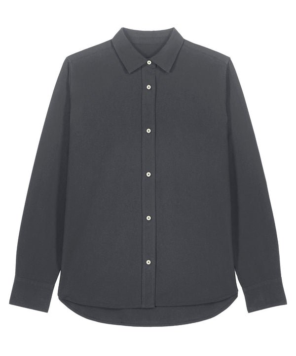 Stanley/Stella Stella Oxford Shirt - Anthracite