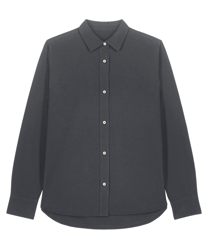 Stanley/Stella Stella Oxford Shirt - Anthracite
