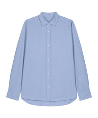 Stanley/Stella Stella Oxford Shirt - Blue Oxford