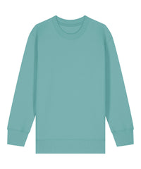 Stanley/Stella Kids Mini Changer 2.0 Iconic Crew Neck Sweatshirt - Teal Monstera