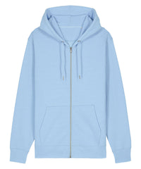 Stanley/Stella Unisex Cultivator 2.0 Iconic Zip-thru Hoodie Sweatshirt - Blue Soul
