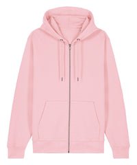 Stanley/Stella Unisex Cultivator 2.0 Iconic Zip-thru Hoodie Sweatshirt - Cotton Pink