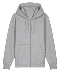 Stanley/Stella Unisex Cultivator 2.0 Iconic Zip-thru Hoodie Sweatshirt - Heather Grey*