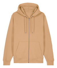 Stanley/Stella Unisex Cultivator 2.0 Iconic Zip-thru Hoodie Sweatshirt - Latte