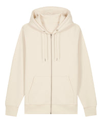 Stanley/Stella Unisex Cultivator 2.0 Iconic Zip-thru Hoodie Sweatshirt - Natural Raw*