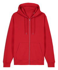 Stanley/Stella Unisex Cultivator 2.0 Iconic Zip-thru Hoodie Sweatshirt - Red*