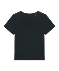 Stanley/Stella Women’s Stella Isla V-neck T-shirt - Black