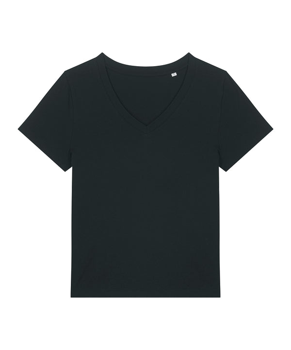 Stanley/Stella Women’s Stella Isla V-neck T-shirt - Black