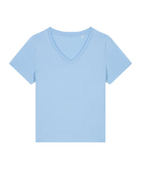 Stanley/Stella Women’s Stella Isla V-neck T-shirt - Blue Soul