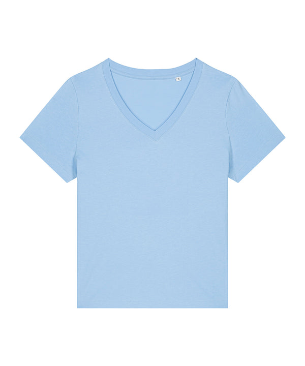 Stanley/Stella Women’s Stella Isla V-neck T-shirt - Blue Soul