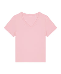 Stanley/Stella Women’s Stella Isla V-neck T-shirt - Cotton Pink