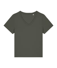 Stanley/Stella Women’s Stella Isla V-neck T-shirt - Khaki