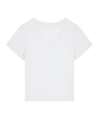 Stanley/Stella Women’s Stella Isla V-neck T-shirt - White