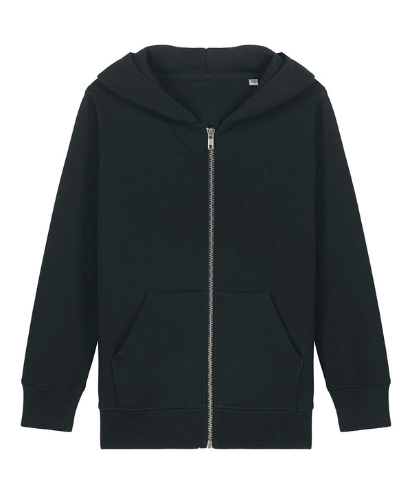 Stanley/Stella Kids Mini Cultivator 2.0 Iconic Zip-thru Hoodie Sweatshirt - Black