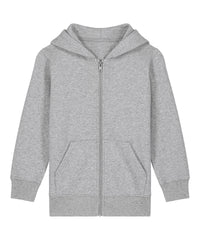 Stanley/Stella Kids Mini Cultivator 2.0 Iconic Zip-thru Hoodie Sweatshirt - Heather Grey