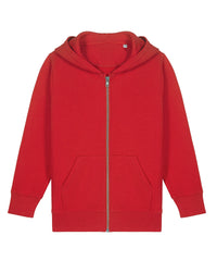 Stanley/Stella Kids Mini Cultivator 2.0 Iconic Zip-thru Hoodie Sweatshirt - Red