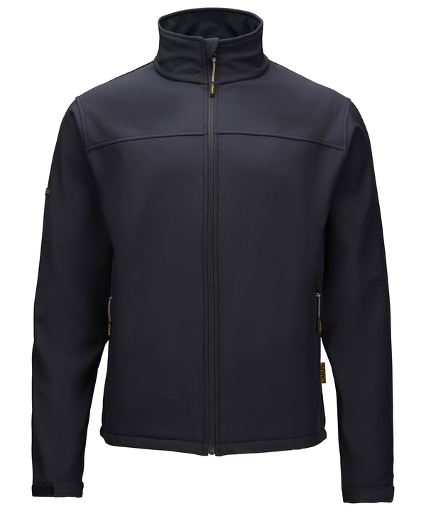Stanleyworkwear Stanley Teton 2-layer Full Zip Softshell - Black