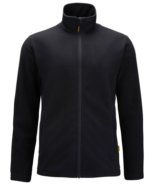 Stanleyworkwear Stanley Dixon Zip-through Microfleece - Black