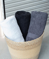 Towel City Luxury Range Bath Towel - Black