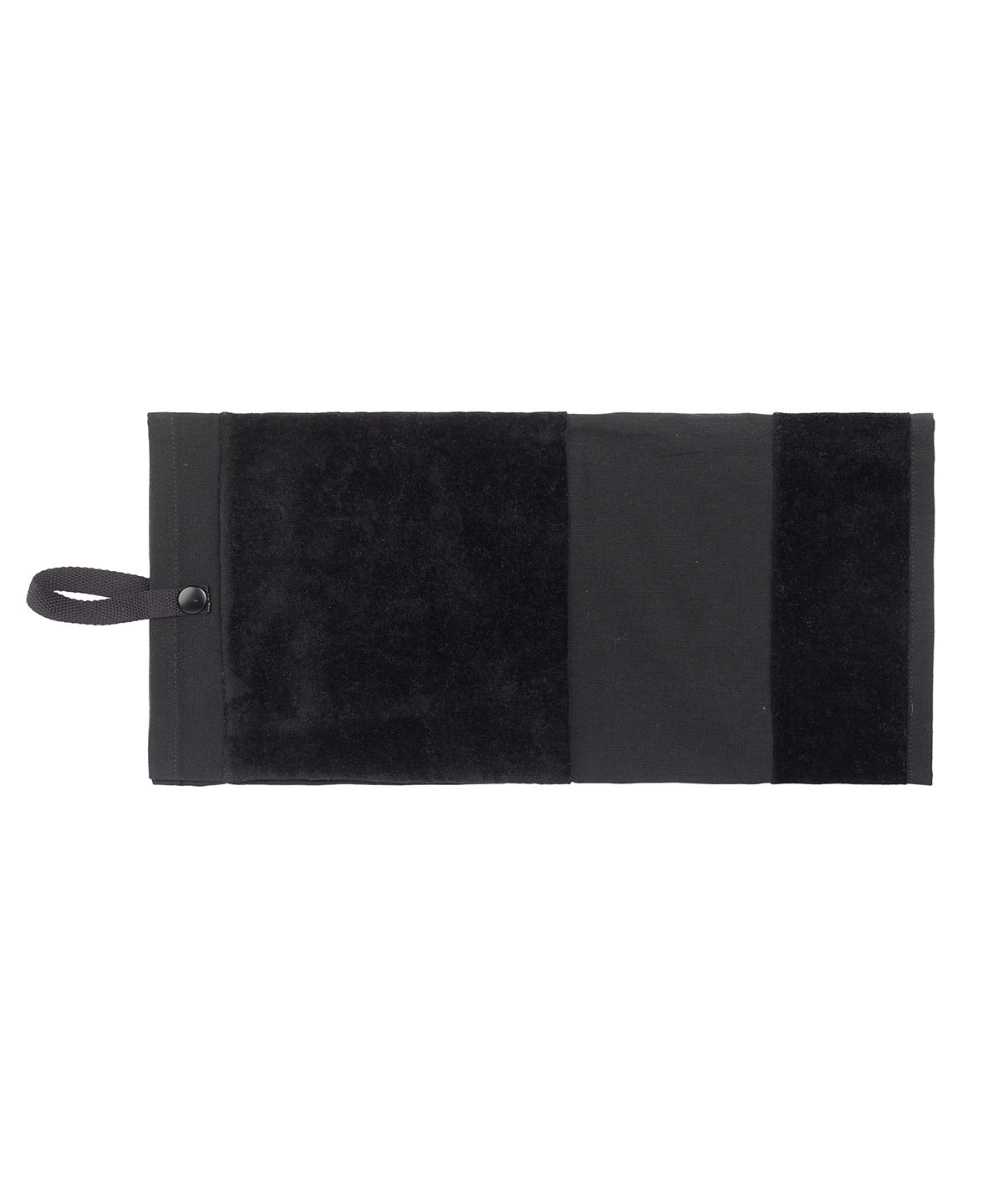 Towel City Deluxe Velour Golf Towel - Black