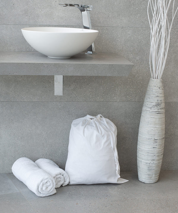 Towel City Laundry Bag - White