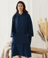 Towel City Adults Poncho - Black