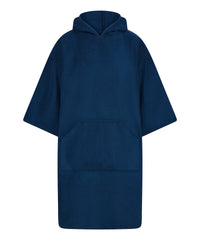 Towel City Adults Poncho - Navy