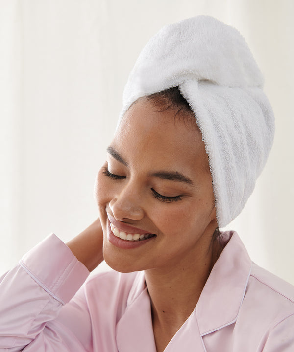 Towel City Hair Wrap - White