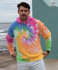 Colortone Rainbow Tie-dye Hoodie - Blue Ocean