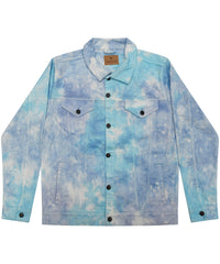 Colortone Tie-dye Denim Jacket - Lagoon