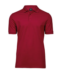 Tee Jays Luxury Stretch Polo - Deep Red