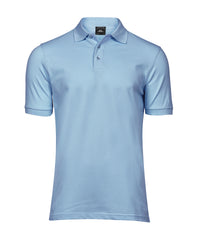 Tee Jays Luxury Stretch Polo - Light Blue