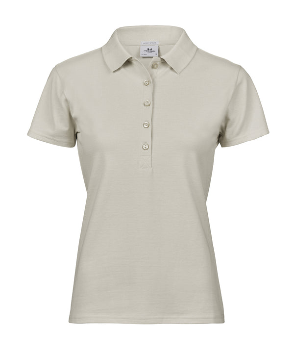 Tee Jays Women’s Luxury Stretch Polo - Cement
