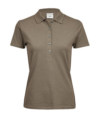 Tee Jays Women’s Luxury Stretch Polo - Clay