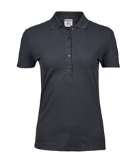 Tee Jays Women’s Luxury Stretch Polo - Dark Grey