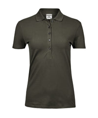 Tee Jays Women’s Luxury Stretch Polo - Deep Green