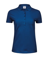 Tee Jays Women’s Luxury Stretch Polo - Indigo Blue