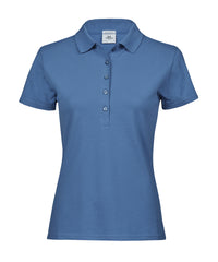 Tee Jays Women’s Luxury Stretch Polo - Ocean Blue