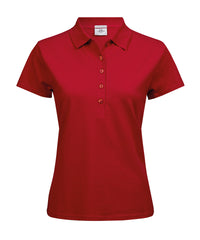 Tee Jays Women’s Luxury Stretch Polo - Red