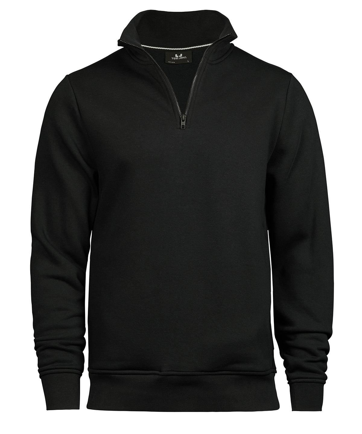 Tee Jays Half-zip Sweatshirt - Black