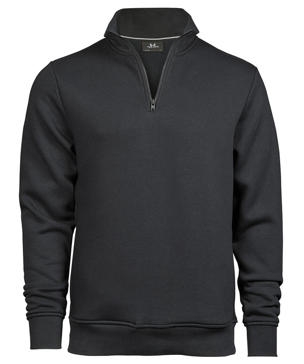 Tee Jays Half-zip Sweatshirt - Dark Grey