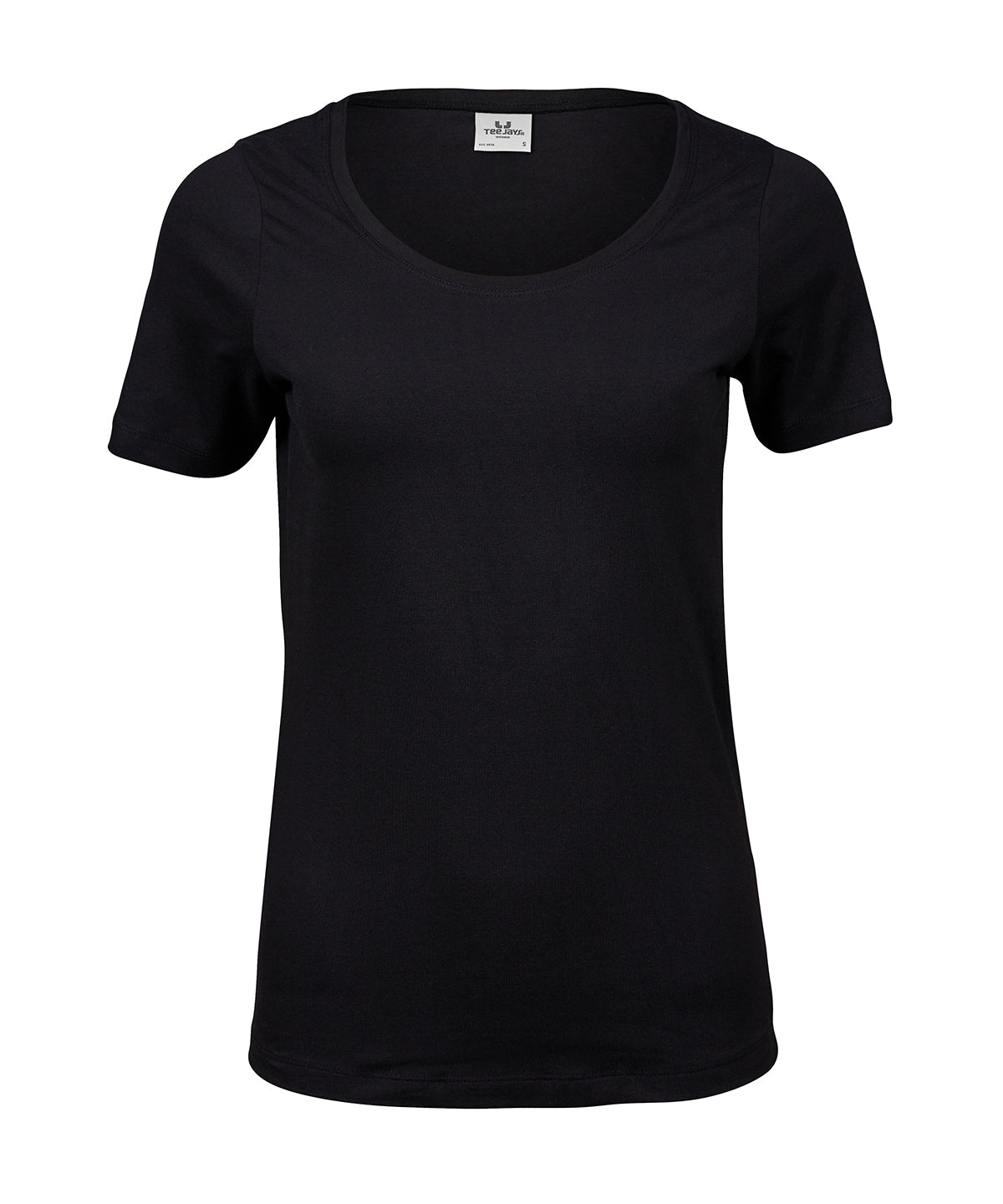 Tee Jays Women’s Stretch Tee - Black