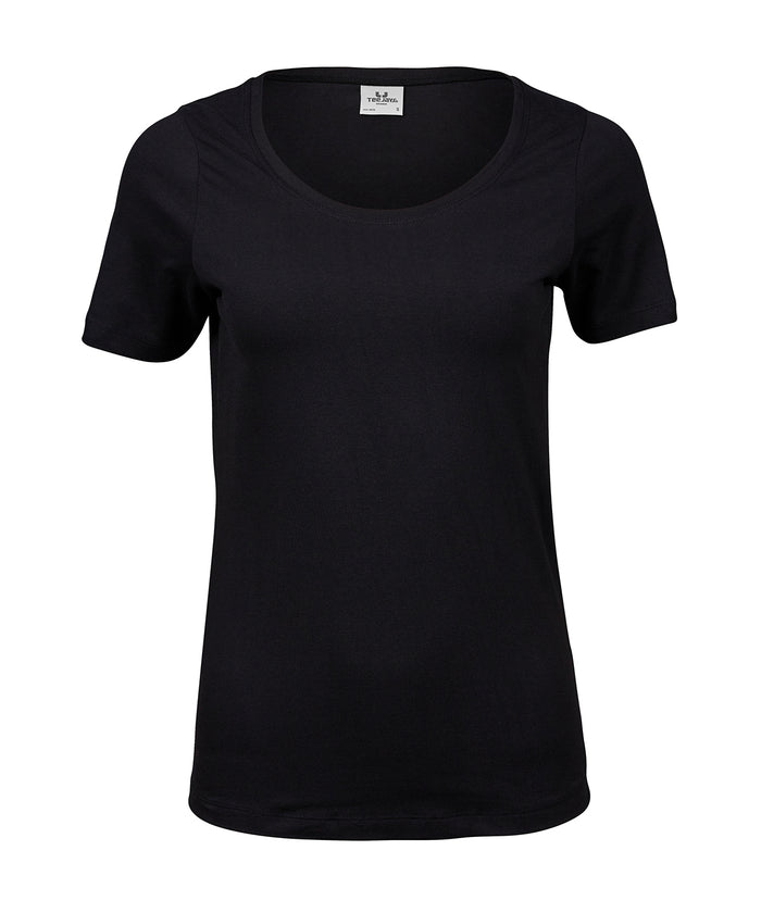 Tee Jays Women’s Stretch Tee - Black