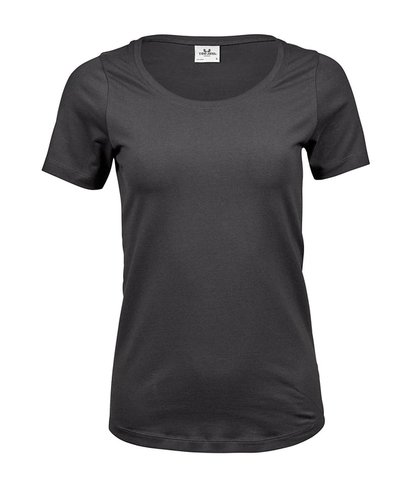 Tee Jays Women’s Stretch Tee - Dark Grey
