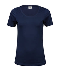 Tee Jays Women’s Stretch Tee - Navy