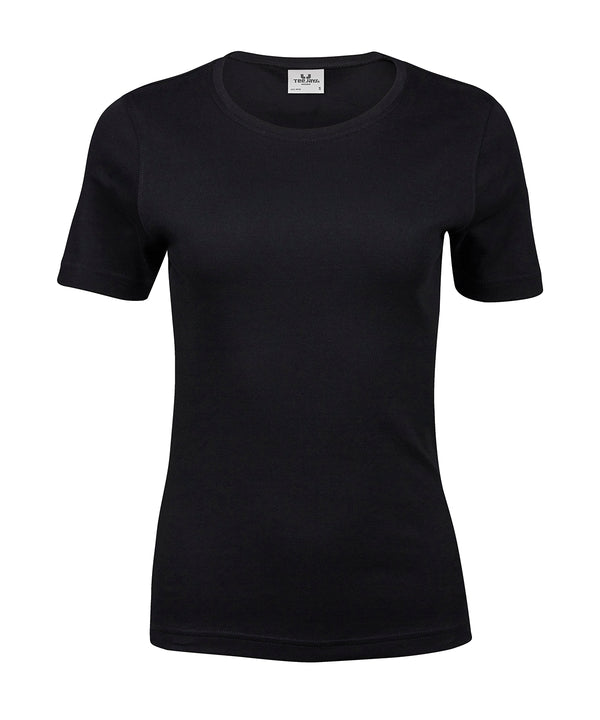 Tee Jays Women’s Interlock Tee - Black