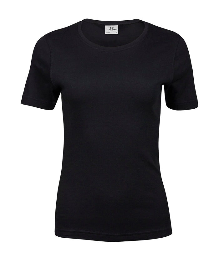 Tee Jays Women’s Interlock Tee - Black
