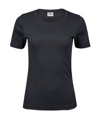 Tee Jays Women’s Interlock Tee - Dark Grey