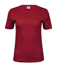 Tee Jays Women’s Interlock Tee - Deep Red