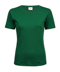 Tee Jays Women’s Interlock Tee - Forest Green